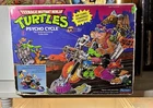 Teenage Mutant Ninja Turtles PSYCHO CYCLE With Original Box VTG 1990 Playmates