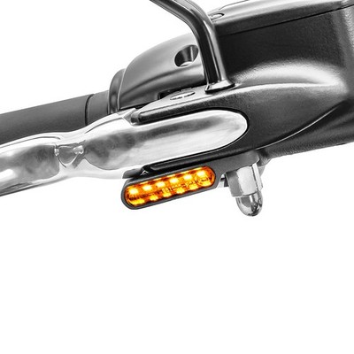 LED Lenkerblinker für Yamaha XVS 650 A Drag Star Classic Blinker M2 getönt