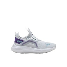 PUMA Softride Enzo 5.0 Lace Up Youth Girls Grey Sneakers Casual Shoes 40151010