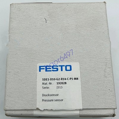 1pcs new FESTO SDE1-D10-G2-R14-C-P1-M8 192028 pressure sensor Free ship #YP1