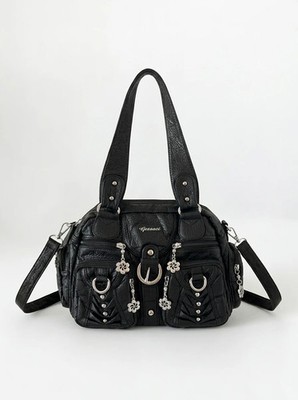 Handtasche im Y2K Vintage Style mit verstellbaren Schultergurt - Crossbody -