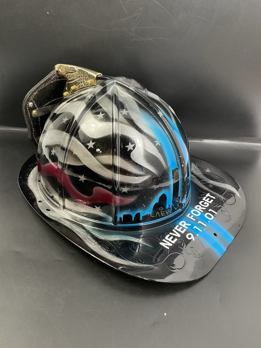 Custom Airbrush 9/11 Cairns Fireman Firefighter Helmet Badge Eagle | eBay Custom Airbrush 9/11 Cairns Fireman Firefighter Helmet Badge Eagle | eBay