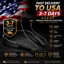 Waterproof Bluetooth 5.0 Wireless Sport Earbuds Stereo Headphones US Fast Ship