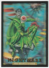 2024 Upper Deck SkyBox Marvel Masterpieces '92 Platinum Lenticular NIGHTMARE #61