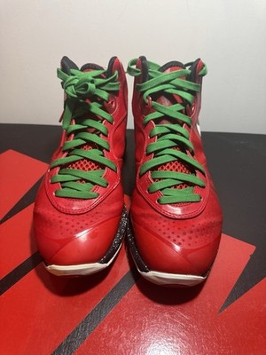 [429676-600] Mens Nike LeBron 8 V/2 'Christmas' - SIZE 8 (PRE-OWNED)