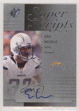 2009 SPx Super Scripts Eric Weddle #S-EW Auto gs1