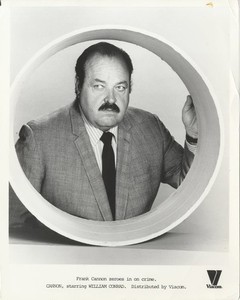 Cannon William Conrad Original 8x10 Photo Publicity Portrait TV Detective