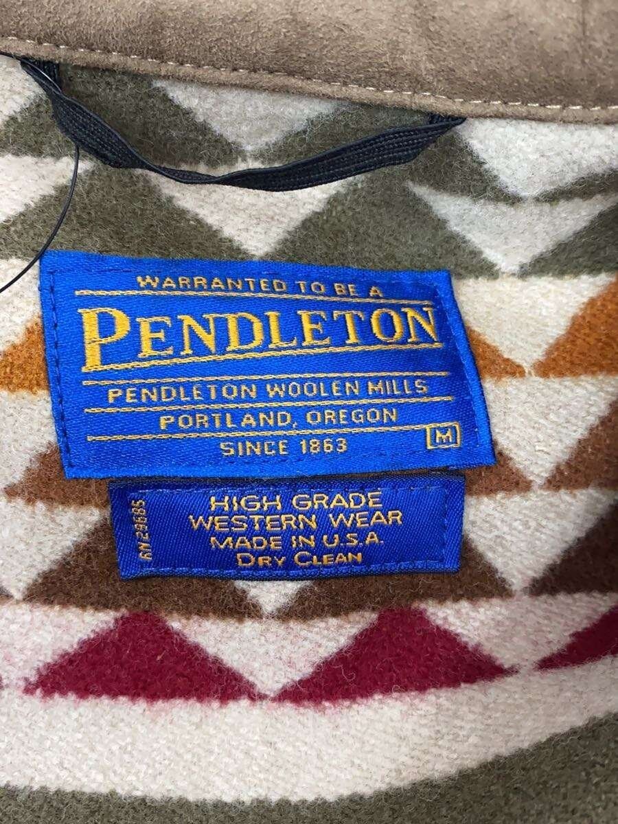 Pendleton Wool Jacket M Brown Warm Classic Short … - image 3