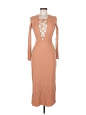 Reformation Women Brown Cocktail Dress M