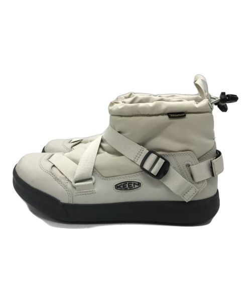 KEEN HOODZERRA WP (Hoodzera) Stivali corti grigio chiaro 1025602