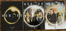 Heroes Season 1-3 Dvd Box Set Very Good Condition Ships Fast