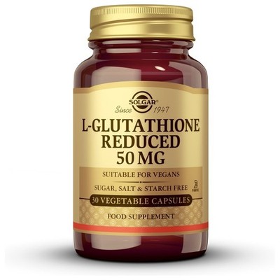 L-Glutathion reduziert 50 mg 30 pflanzliche Kapseln Solgar