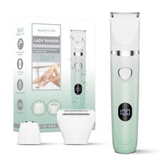 Bikini Trimmer for Women, 3-in-1 Electric Razors Silk Skin, Multicolor