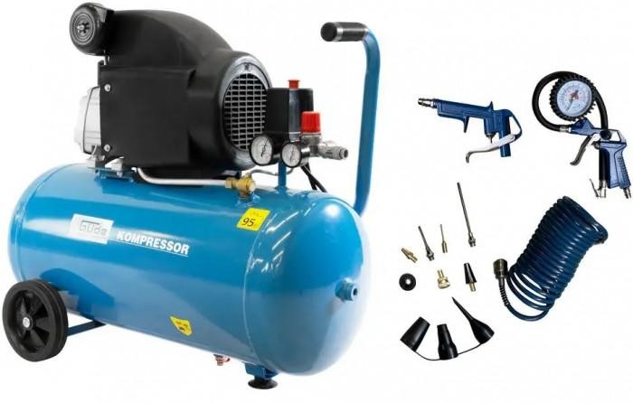 Compresseur Güde 50L pour simplifier l'entretien mécanique et le bricolage