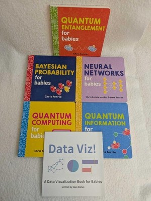 5 Chris Ferrie FOR BABIES Series Books Neural Networks Bayesian Probability