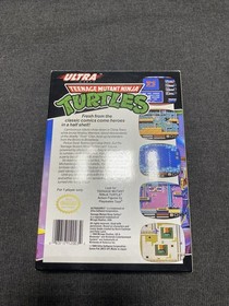 Teenage Mutant Ninja Turtles NES 1989 Factory Sealed Game Manual Insert CIB MINT