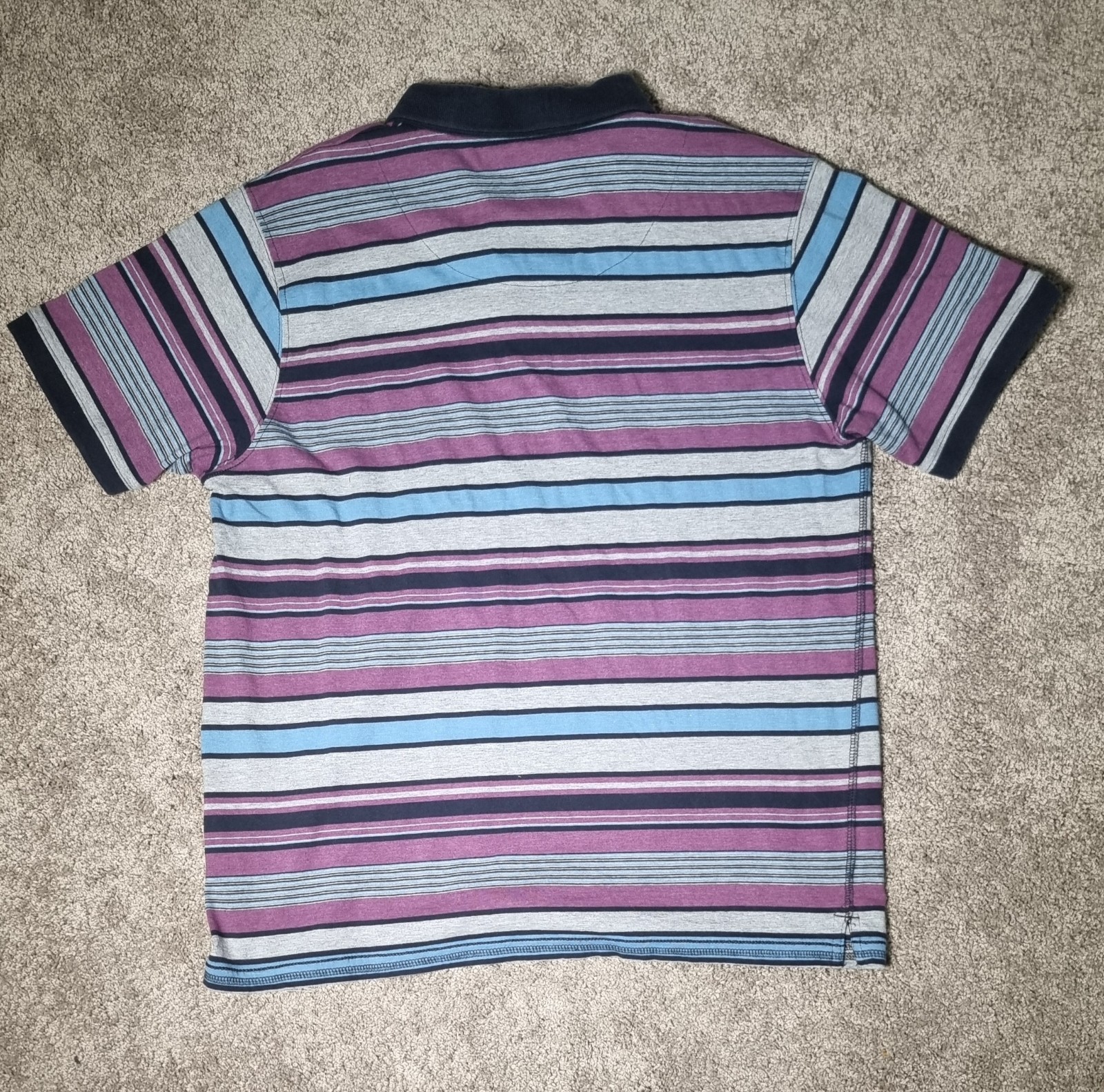 Easy Premium Vintage 1973 Polo T-shirt Men's L Multicoloured Top Wear (D1) image 3