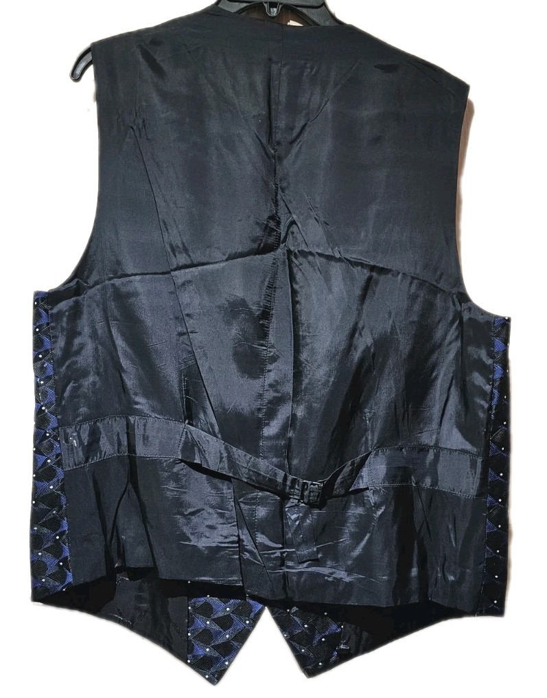 ROBERT TALBOTT PROTOCOL-Blue Woven Silk, Mens 6B,… - image 4