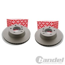 2X FEBI BREMSSCHEIBEN �284mm VORNE PASSEND F�R BMW 1 2