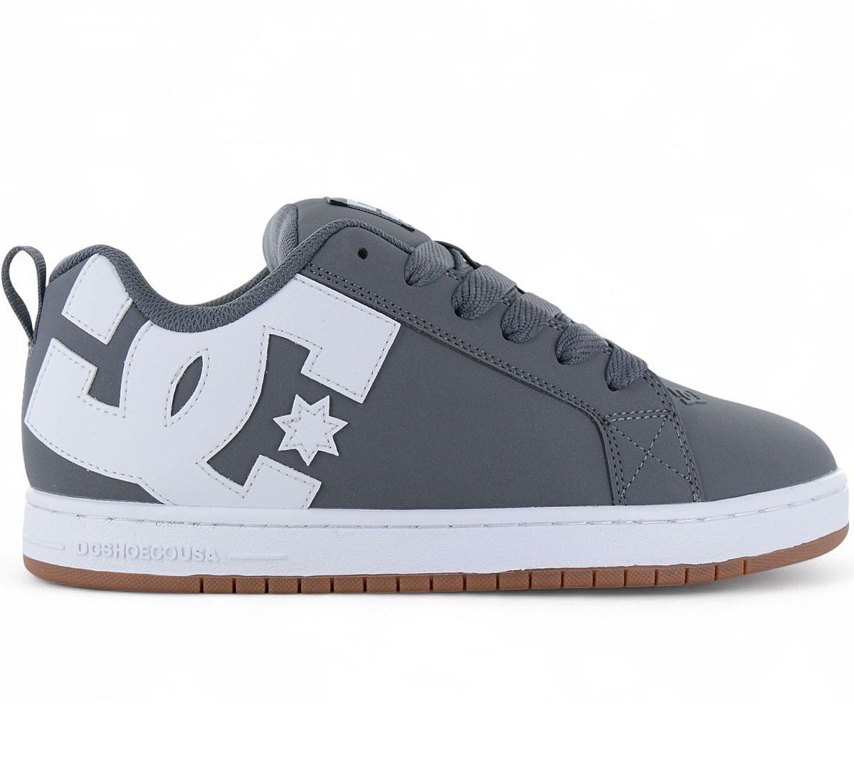 DC Shoes court Graffik - Hombre Sneaker Gris DC01661-065 Skate Zapatos Nuevo