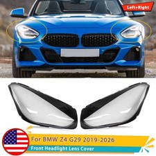 2pcs Front Headlight Clear Lens Cover Leftright For Bmw Z4 G29 2019-2025 2026