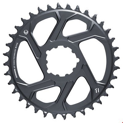 Corona ricambio XX1 SL Eagle Direct Mount X-Sync 12V Colore Lunar Grey 32 denti