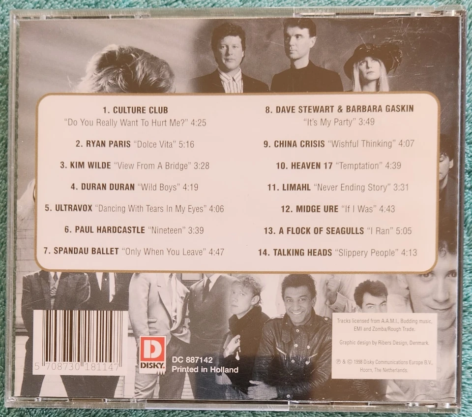 Xtra 80's Hits 1998 CD Culture Club, Spandau Ballet, Talking Heads, Duran Duran Foto 4 de 4