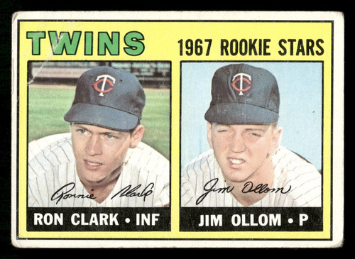 Twins 1967 Rookie Stars #137 1967 Topps card