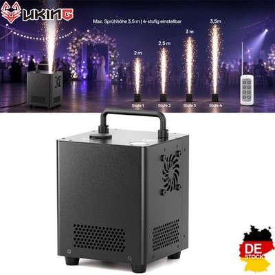 800W Cold Spark Machine LCD Firework Remote DMX Stage Party Effect Disco Show