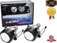 3-inch Bi-xenon Projector Lens Car Headlights Retrofit Kit Universal Fit