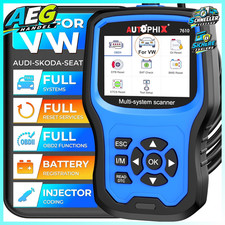 OBD2 Diagnosegerät Vollsysteme 7610 für VW VAG Auto Auslesegerät nach 1996