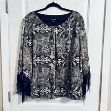 I. N. Studio Women’s Multicolored 3X Blouse