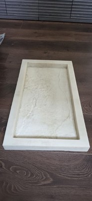 Rubber Molds for Concrete - Rustic Paver Mold, 24''L x 12''W x 1.5''D used twice