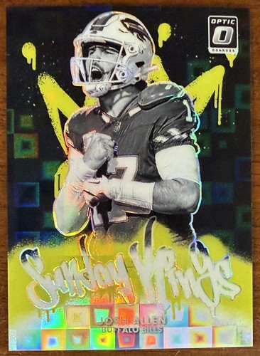 2025 Donruss Optic Josh Allen Black Pandora (RAW)