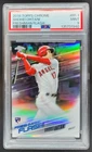 2018 Topps Chrome Shohei Ohtani Freshman Flash RC PSA 9 Angels AB7
