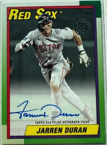 Jarren Duran Autograph | eBay
