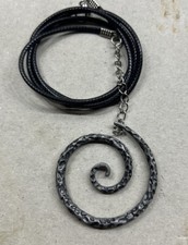 Viking Spiral Jewelry Spiritual Vintage Symbol Amulet Pendant Necklace