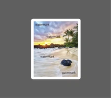 Ocean Walk Sticker Beach HD Tropical NEW