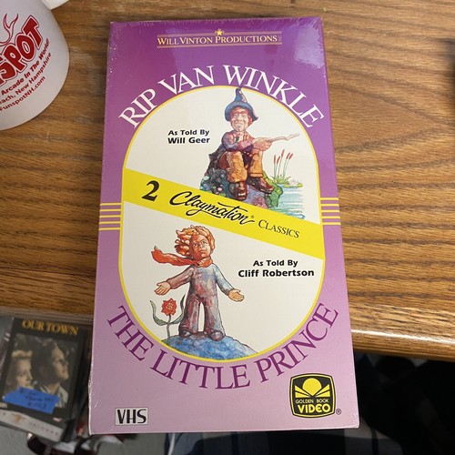 Rip Van Winkle The Little Prince VHS NEW Claymation Will Geer Cliff Robertson - Picture 1 of 10