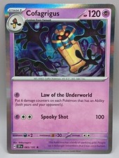 2024 Pokemon Surging Sparks Holo Rare 083/191 Cofagrigus