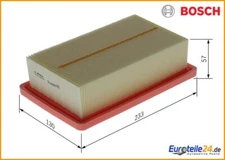 Air Filter Bosch F026400625 for Renault Clio V Captur II