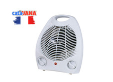 Radiateur Salle de Bain Chauffage Soufflant d'Appoint avec Thermostat Réglable