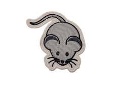 Mouse iron on patch sew on mouse patch mice