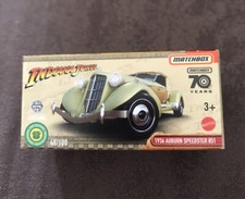 Voiture Matchbox  Auburn Speedster 851 (1936) Film Indiana Jones - Mattel