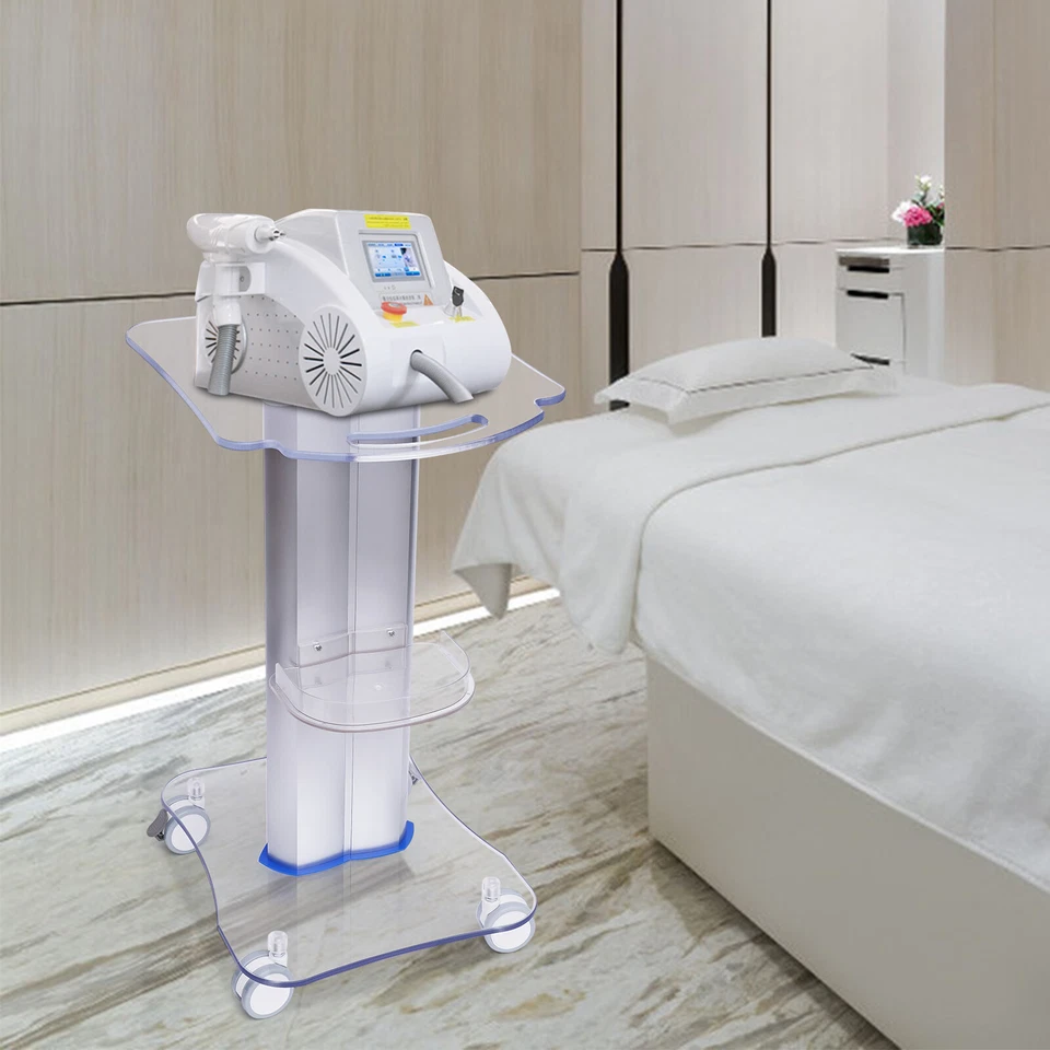 Carro con ruedas salón de belleza SPA equipo de almacenamiento máquina organizador soporte Foto 4 de 4