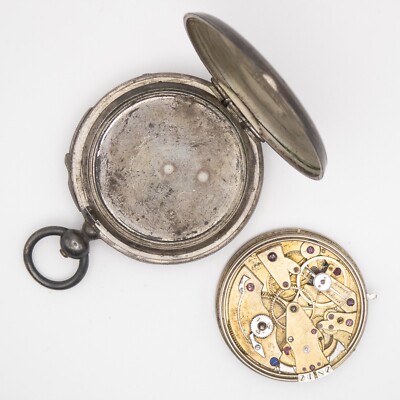 Montandon Freres 20-Jewel Repeater Antique Pocket Watch, Cylinder Escapement