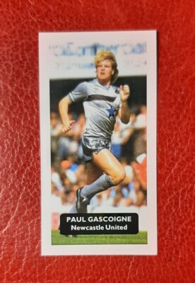 ENGLAND - NEWCASTLE UNITED - PAUL GASCOIGNE - Score UK trade card  