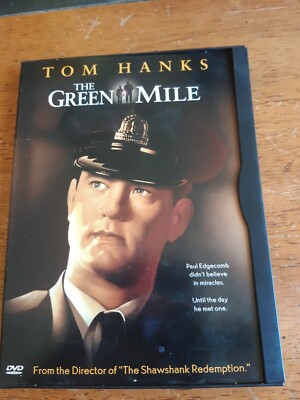 The Green Mile (DVD, Stephen King, Tom Hanks),Orig Snapcase,WIDESCREEN,Rated R