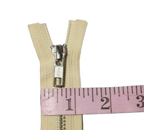 USA Vtg1965-70s SCOVILL ZIPPER#10 SEPARATING Metal=24.75in