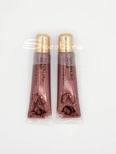 Victoria's Secret Flavored Lip Gloss High Shine Sparkling Pear Sealed Set of 2
